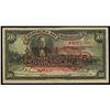Image 1 : Paraguay, Republica del Paraguay, 5 guaranies red overprint (1943) on 500 pesos fuertes of 25-10-192