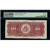Image 2 : Caracas, Venezuela, Banco Caracas, 10 bolivares specimen, no date (1914), series H, PMG Choice UNC 6