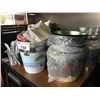 Image 1 : ASSORTED BUCKETS, BEER JUGS SPEED SPOUTS ETC