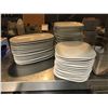 Image 2 : ASST DISHES, ROUND SERVING TRAYS ETC