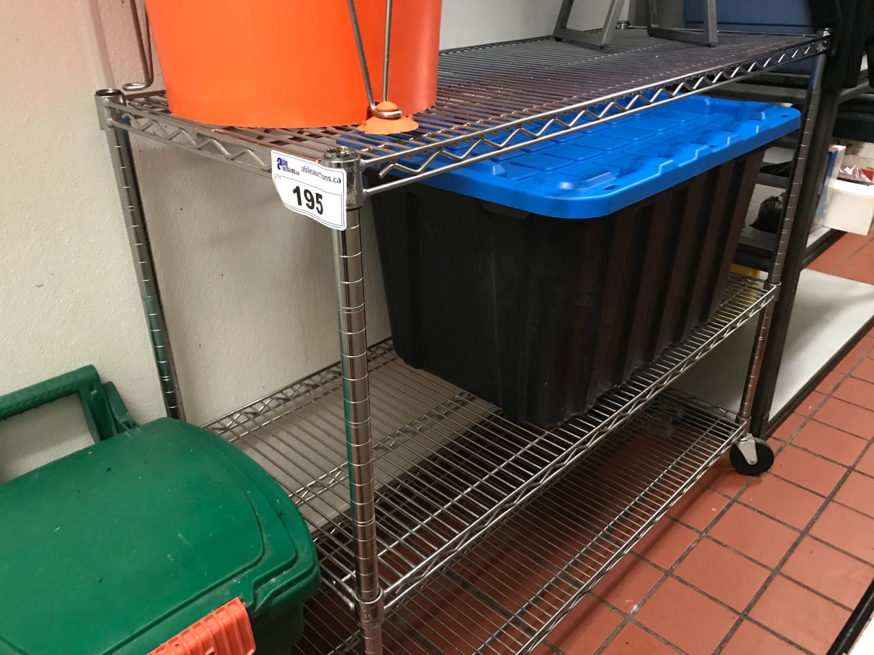 STAINLESS METRO RACK 4'X18