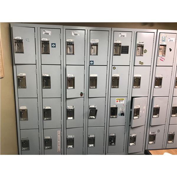 LOCKER WITH 8 CUBBIES 24" W X 6' H