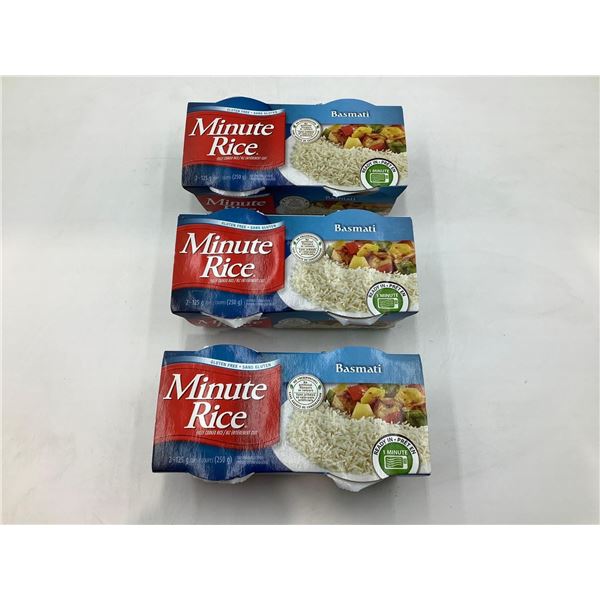 Minute Rice Basmati Gluten Free Rice Cups (2 x 125g) x3