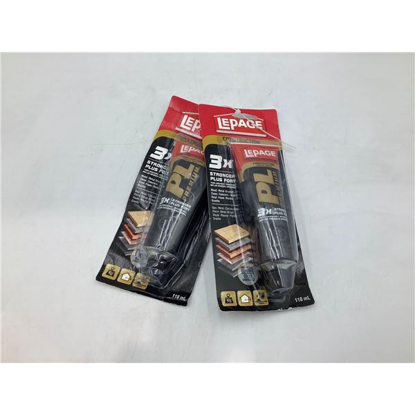 Lepage universal bonding construction adhesive (2x118mL)
