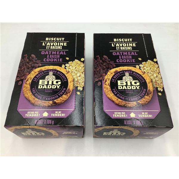 Big Daddy Oatmeal & Raisin Cookies 2 - 8x100g