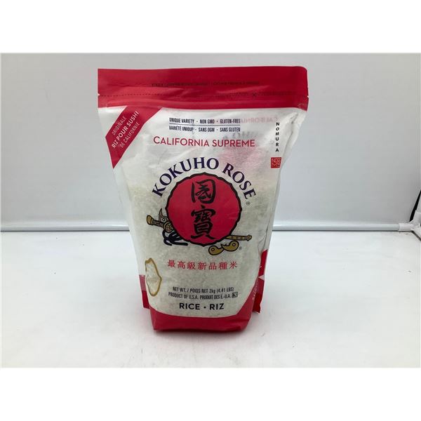 California Supreme Kokuho Rose Gluten Free Rice 4.41Lbs