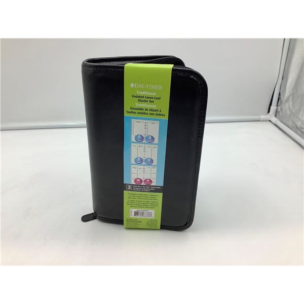Day Timer Traditional Undated Loose Leaf Starter Set