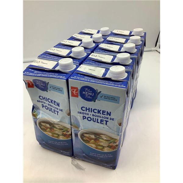 PC Blue Menu Chicken Broth 10X1L