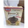 Image 1 : Dr Oetker Mousse 50 Milk Chocolate Desert Mix 12x38g