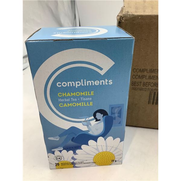 Compliments Chamomile Tea Bags 6x20 Tea Bags