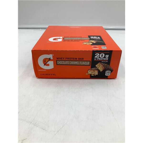 Gatorade Chocolate Caramel Protein Bars 12x80g