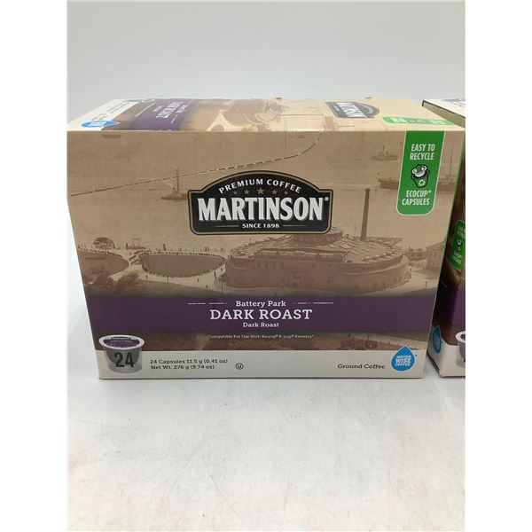 Martinson Dark Roast K-Cup Coffee Pods 2x24