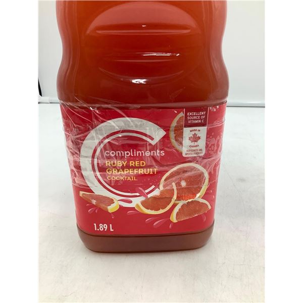Compliment Ruby Red Grapefruit Juice 2X 1.89L
