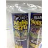 Image 2 : Heinz Apha-getti & Zoodles 4X398ml