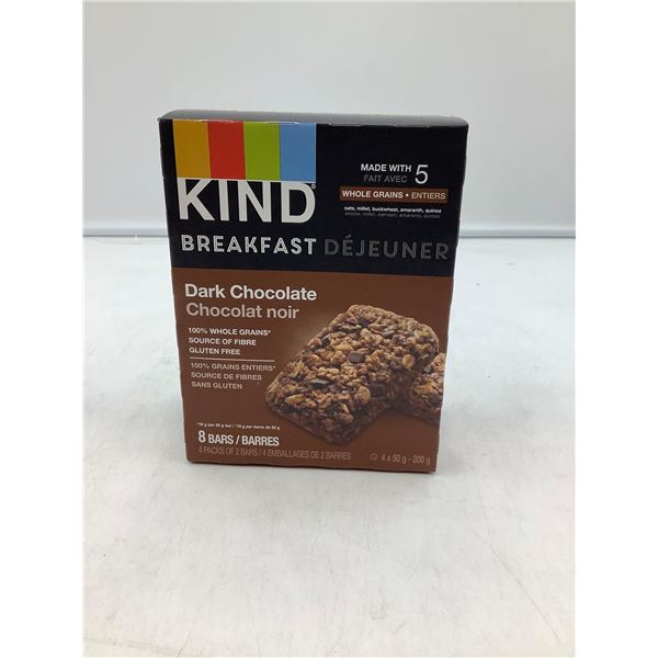 Kind Dark Chocolate Breakfast Bars 8x50g