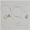 Image 2 : Silver Necklace (~length 18 inches) (~weight 3.2g), Suggested Retail Value $120