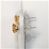 Image 2 : 10K Yellow Gold Citrine(1.2ct) Stud Earrings, Made in Canada, Suggested Retail Value $300