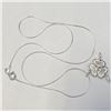 Image 2 : Silver 3 Separable Pendants Necklace (~length 18 inches) (~weight 3g), Suggested Retail Value $200