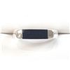 Image 1 : Silver Onyx Ring (~weight 2.62g), Suggested Retail Value $80