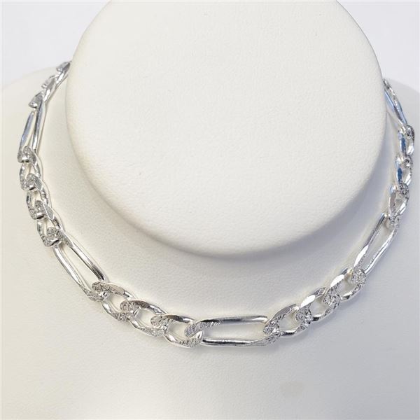 Silver Chain (~length 22 inches) (~weight 40g), Suggested Retail Value $500