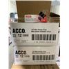 Image 2 : ACCO 1/4 " mini bulldog clips lot of 2 x 12