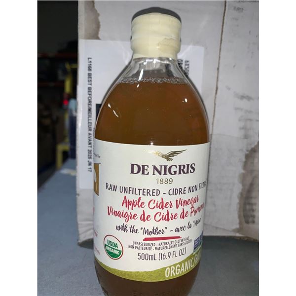 De Nigris Raw Unfiltered Apple Cider Vinegar 500ml