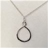 Image 1 : Silver Necklace (~Size 0) (~length 18 inches) (~weight 1.5g), Suggested Retail Value $50