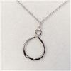 Image 3 : Silver Necklace (~Size 0) (~length 18 inches) (~weight 1.5g), Suggested Retail Value $50