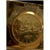 Image 4 : Royal Canada Mint Cased 1972 Canoe Dollar Coin with Display Box