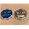 Image 2 : LOT of 2 - President Trump NEW cased Collector coins 2020 & 2024