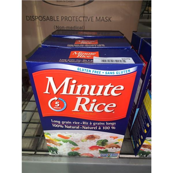Minute Rice Long Grain Rice 3x1.4Kg