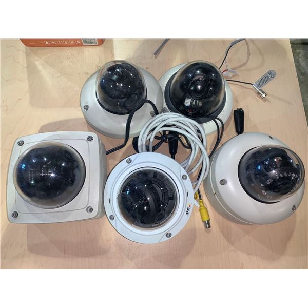 Surface Mount 360 View Security Cameras Lot of 5