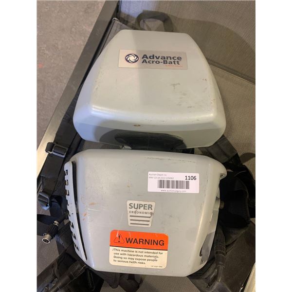 Nilfisk Vacuum Backpack Battery Powered Vacuum Cleaner 450W