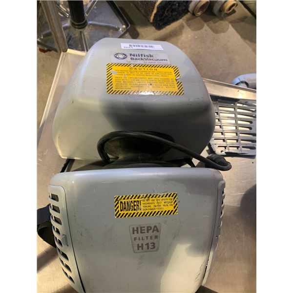 Nilfisk Backvacuum Hepa Vacuum CleanerIP20 - 1200W