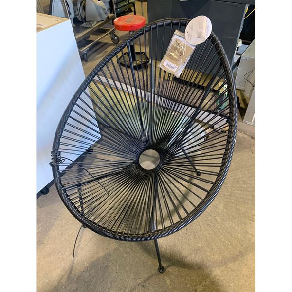 NEW Style Selections Rope Lounge Chair - Some minor Unravelling as seen in photos