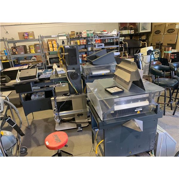 3M Book Sorter System FX - Model: 877/2855 - Serial No.: 87700329/28550018