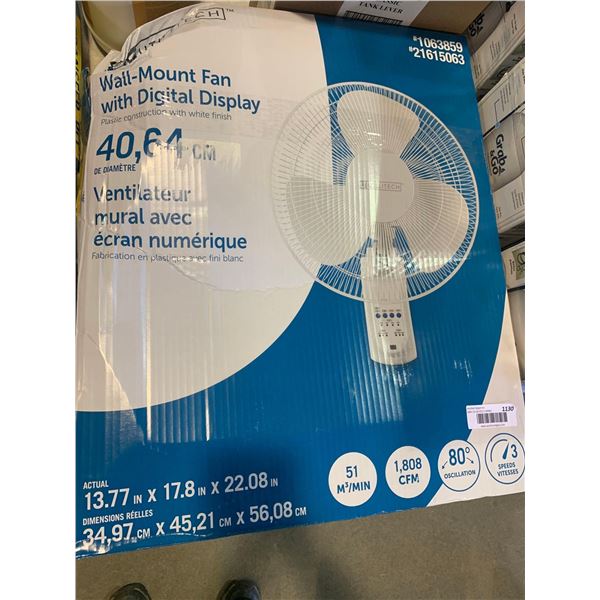 Utilitech 3 Speed Wall Mount House Fan
