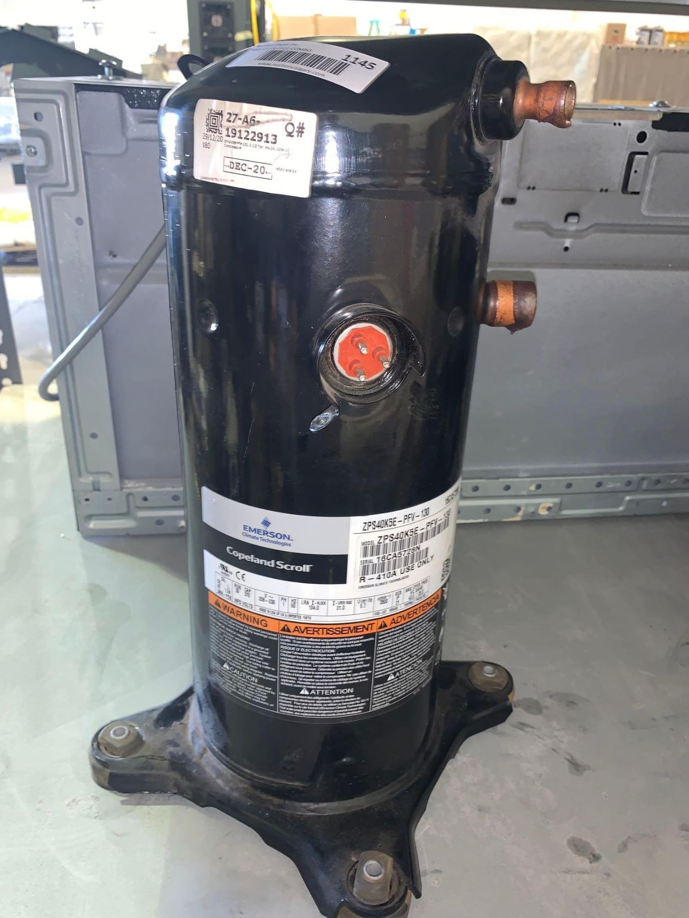 Emerson Climate Technologies Copeland Scroll Compressor