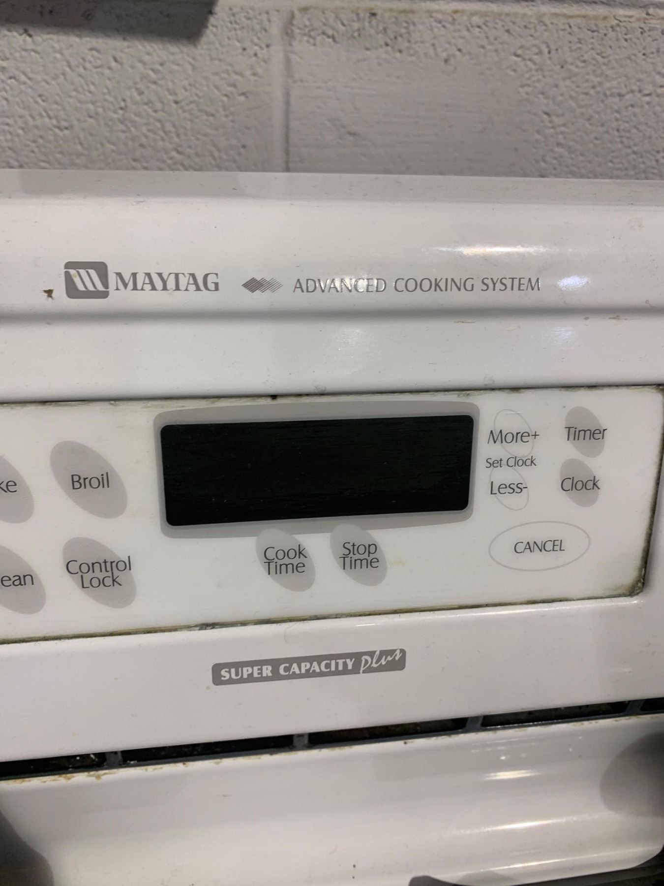 Maytag Advanced Cooking System Super Capacity Plus 4 Burner Gas Home ...