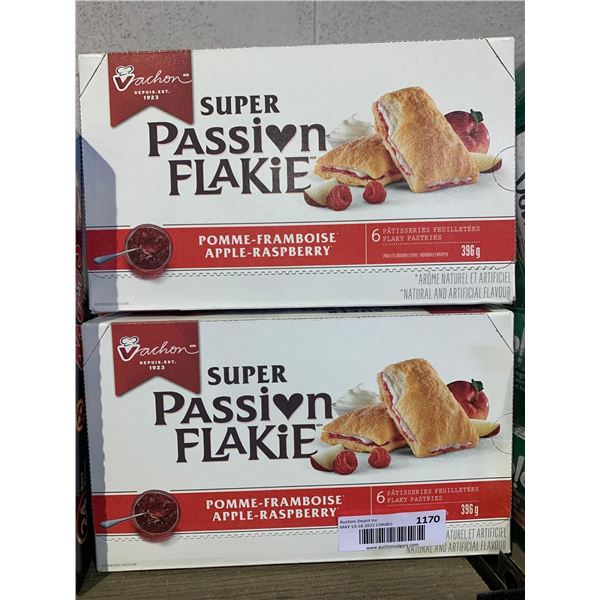 Vachon Super  Passion Flake  - Apple Raspberry Pastries 2x 6 Pastries