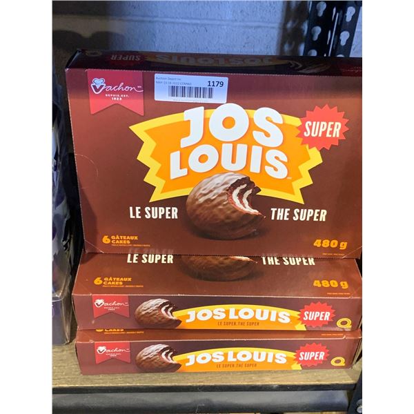 Joe Louis Snack Cakes 3x 480g