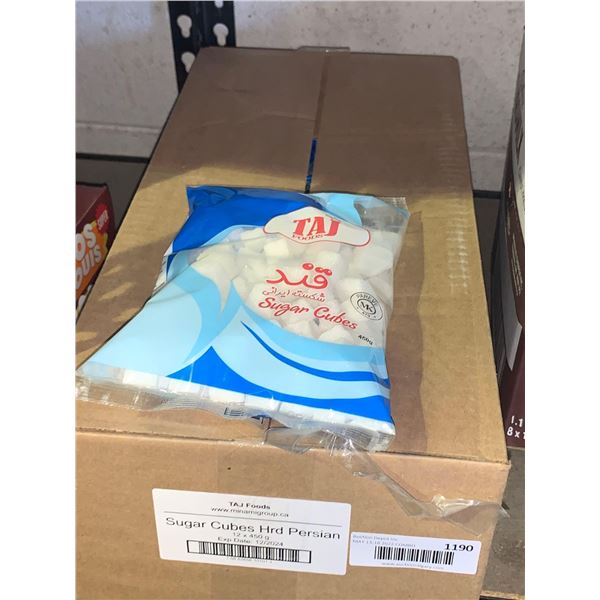 Taj Foods Sugar Cubes 12x450g