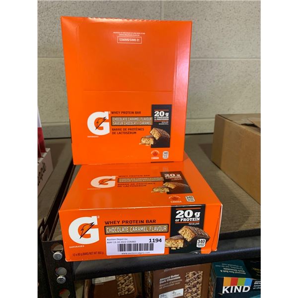 Gatorade Chocolate Caramel Protein Bars 2 - 12x80g