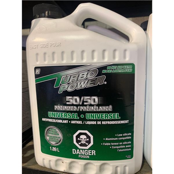 Turbo Power 50/50- Universal Antifreeze/coolant 6x 1.89L