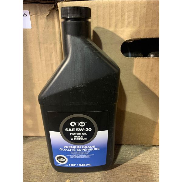 Circle K SAE 5W20 Premium Grade Motor Oil 12x946ml