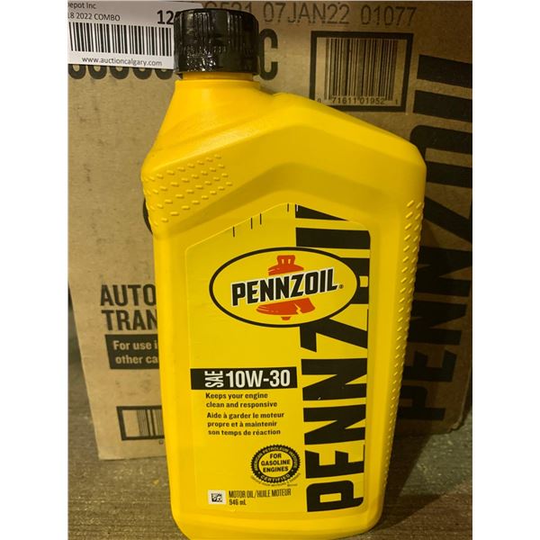 Pennzoil SAE 10W30  Motor Oil 6x946ml