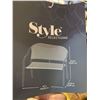 Image 2 : Style Selections Rattan Style Patio Bench