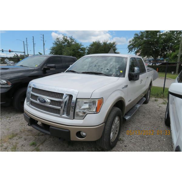 2012 Ford F150 Lariat 4x4 Crew Cab Short Bed Pick Up