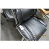 Image 2 : Black Leather Office Chairs (2)