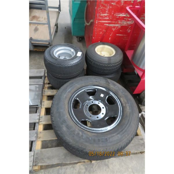 Golf Cart/Other Rims/Tires (5)